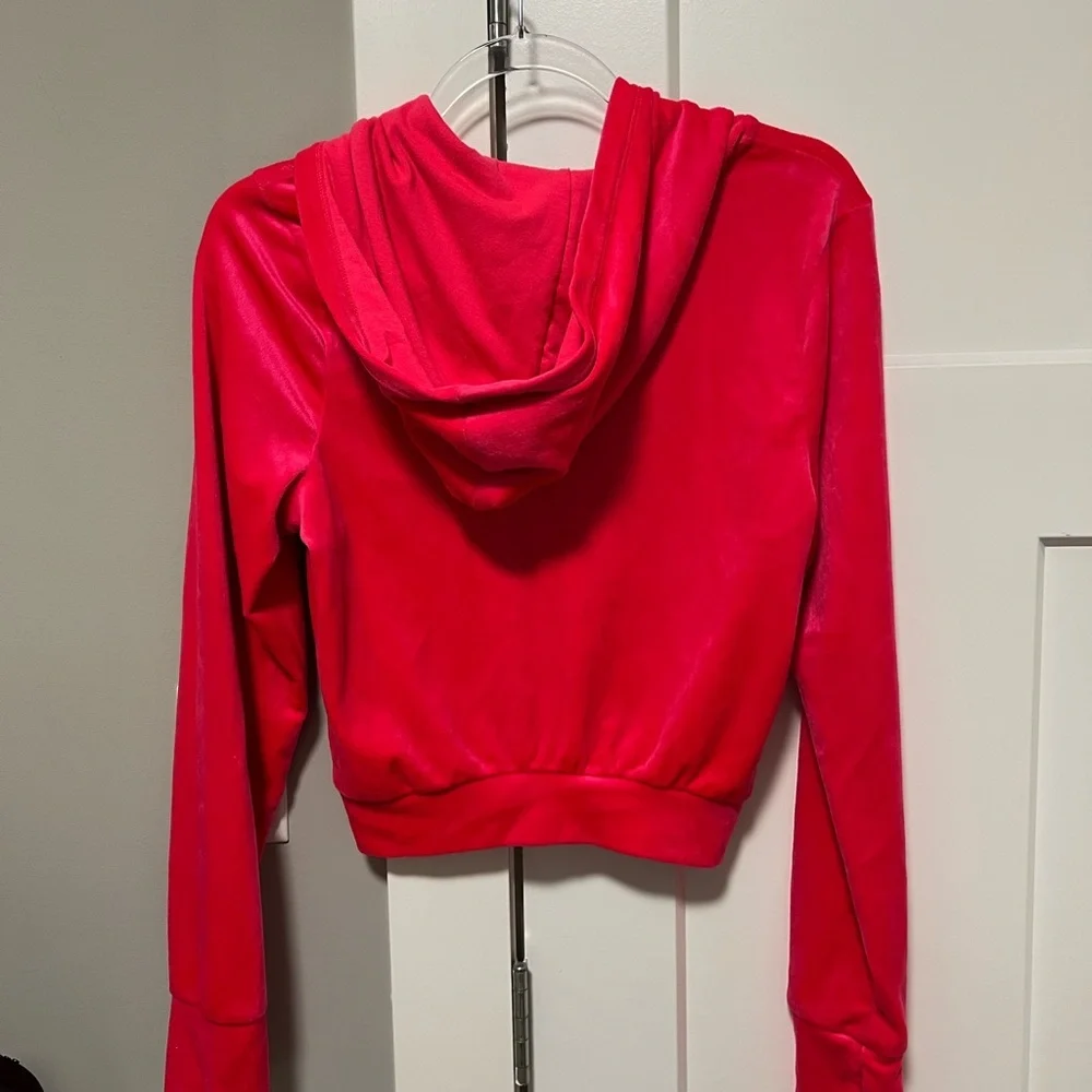 Aerie Bright Pink Zip-Up Jacket - Picture 3 of 3